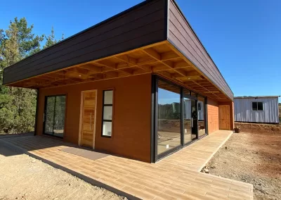 Obra en Quillon estilo mediterranea